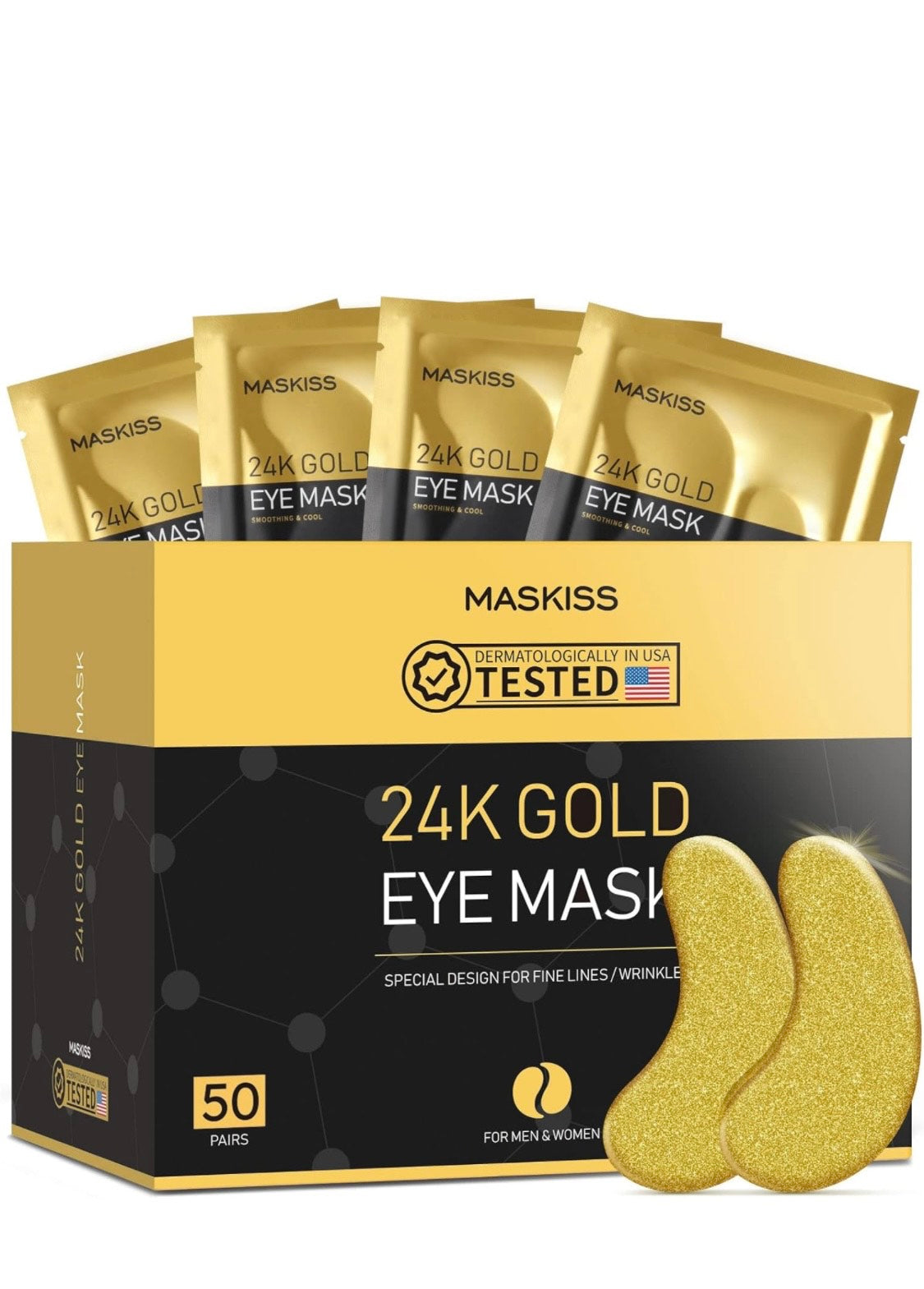 24K Gold Eye Mask